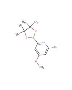 Astatech (6-BROMO-4-METHOXYPYRIDIN-2-YL)BORONIC ACID PINACOL ESTER; 1G; Purity 95%; MDL-MFCD22545795